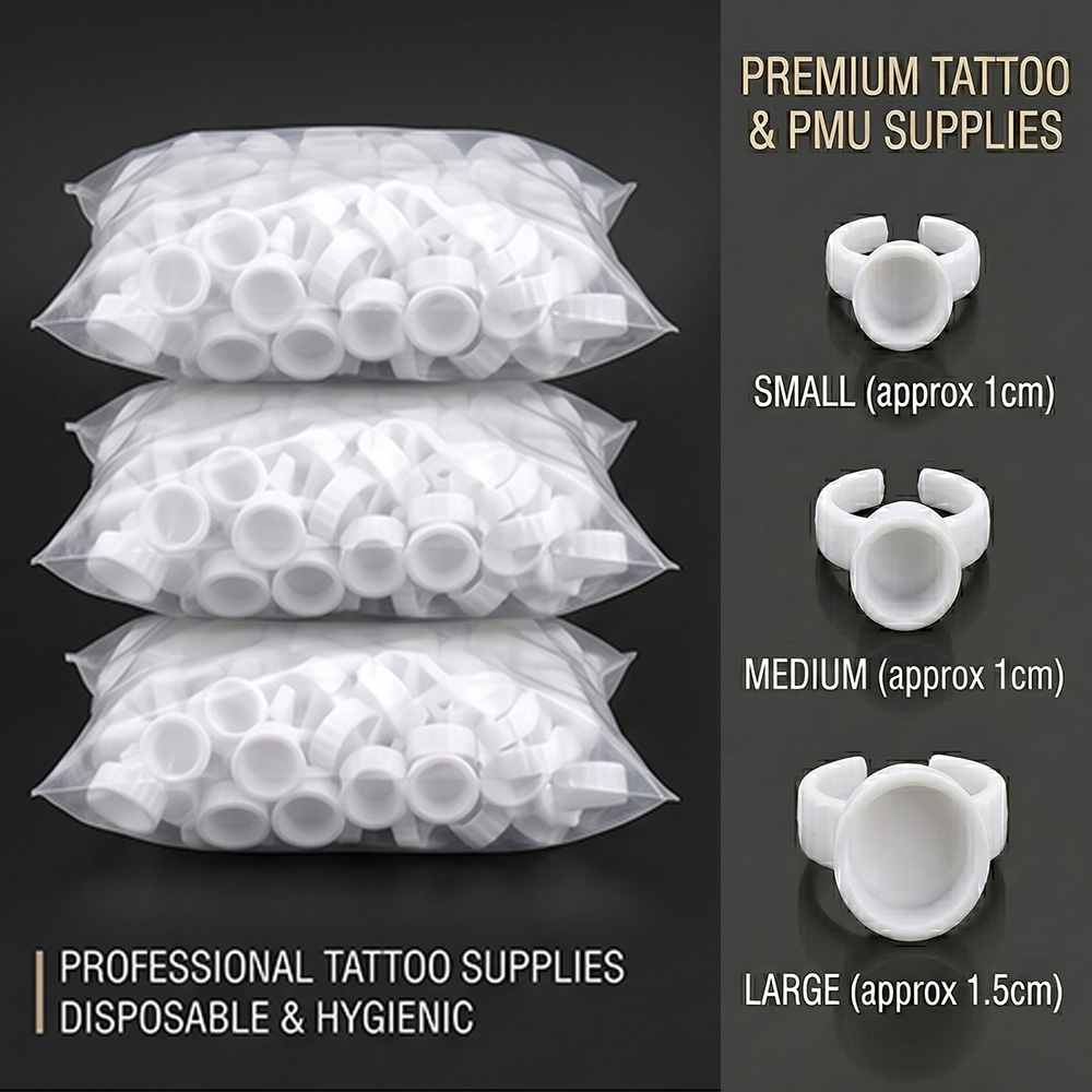 Body Jewelry Tattoo - Anillos para Tinta de Tatuaje, Vasos