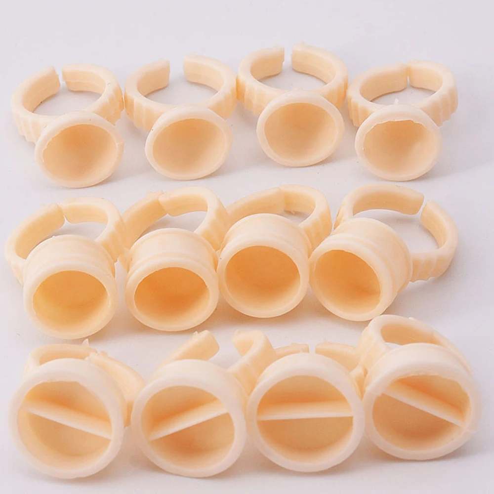 Body Jewelry Tattoo - 100 Uds. Anillos desechables de silicona