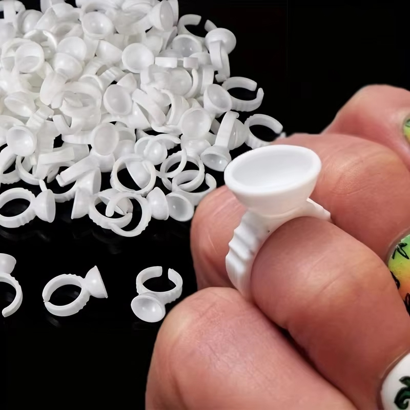 Body Jewelry Tattoo - 100 anillos desechables de soporte de
