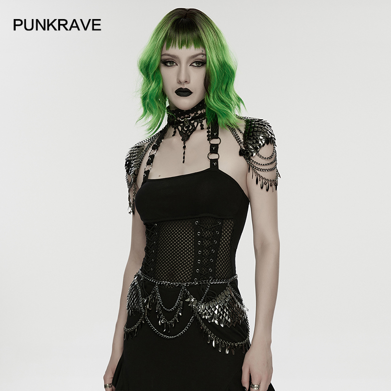 PUNK RAVE Cadena de cintura de - Body Jewelry Metal Types reseña y precio
