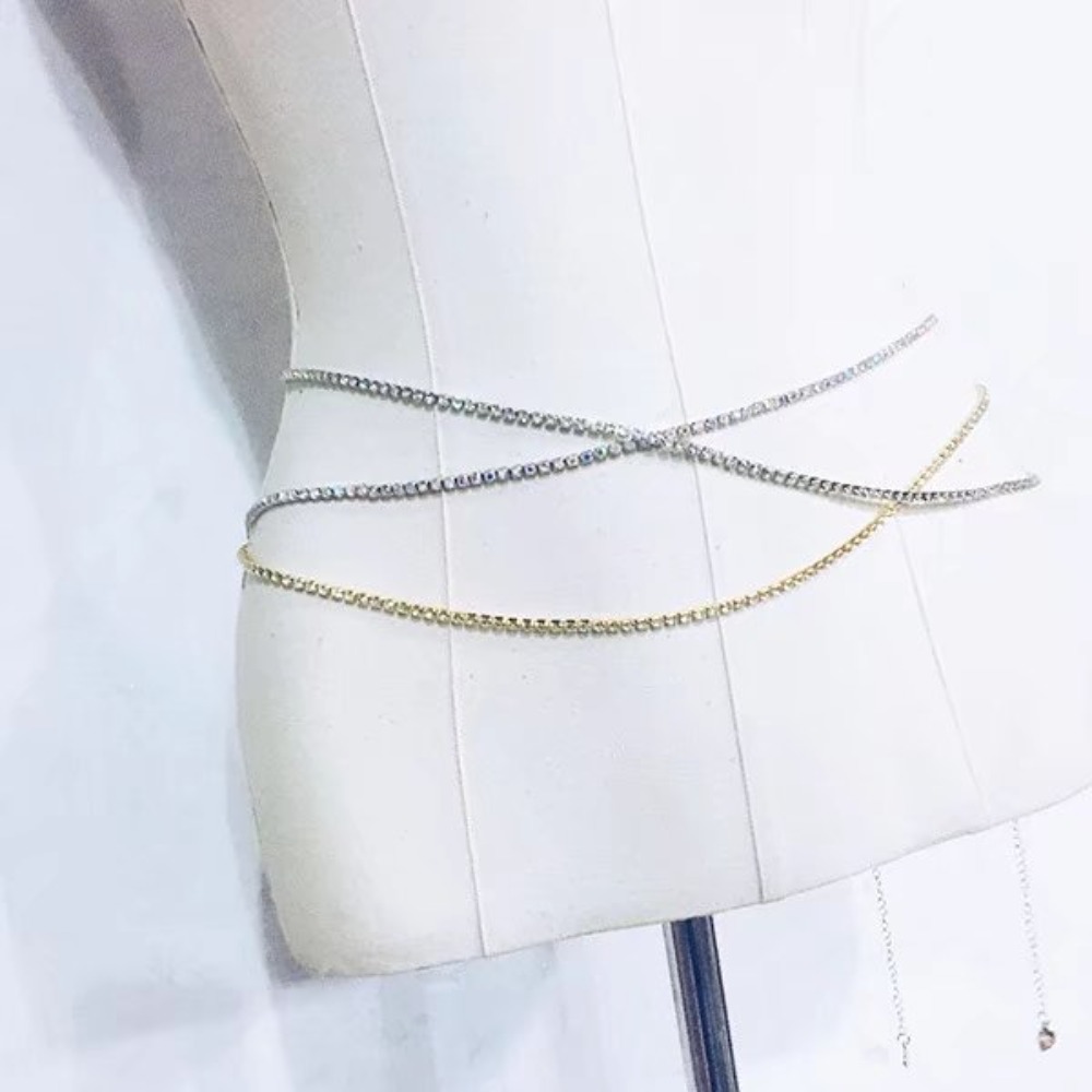 Cadena de cintura con garra de - Body Jewelry In Bulk reseña y precio