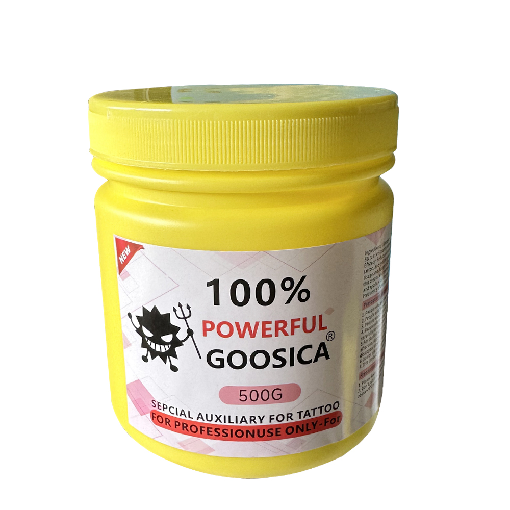 Crema de tatuaje Goosica 100%  - Body Jewelry Tattoo reseña y precio