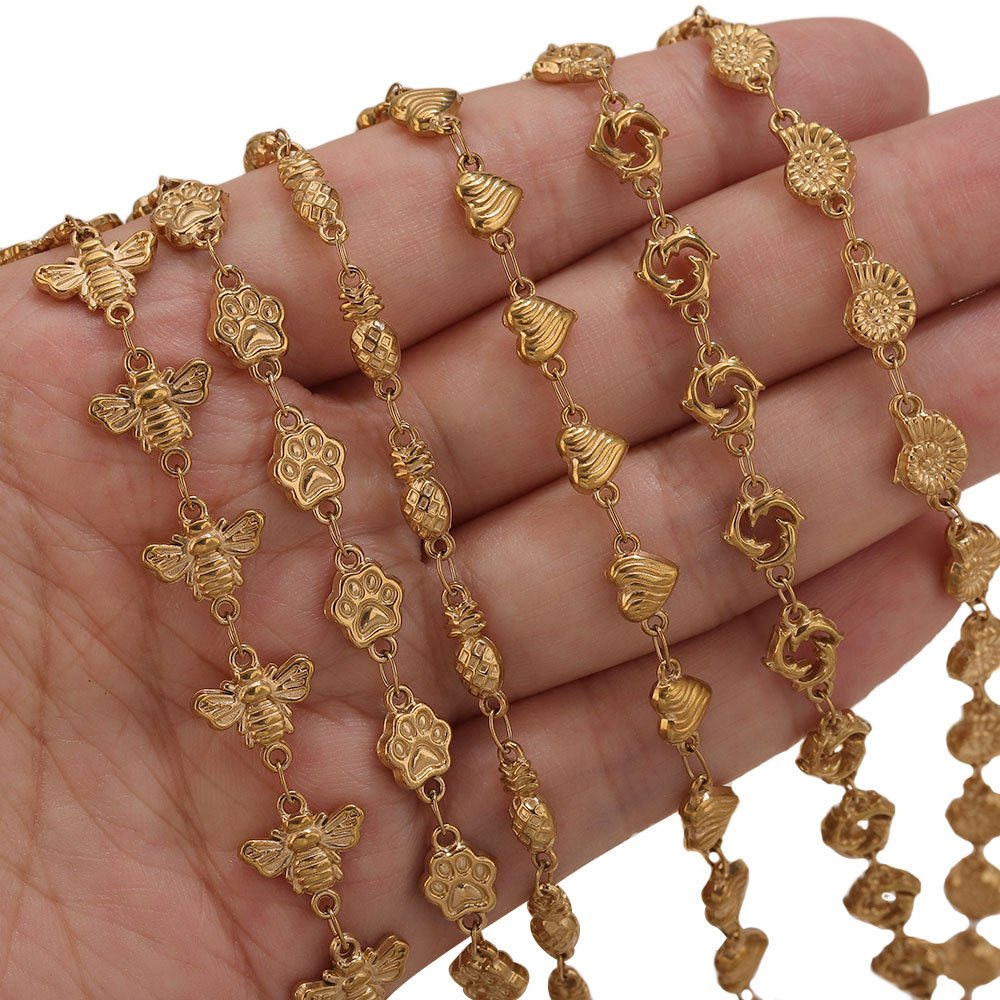 Cadenas de Eslabones de Acero  - Body Jewelry In Bulk reseña y precio