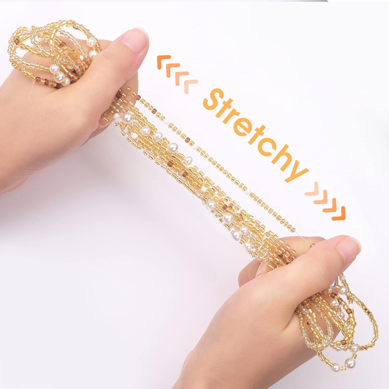 Cadenas de Cintura Elásticas A - Body Jewelry In Bulk reseña y precio