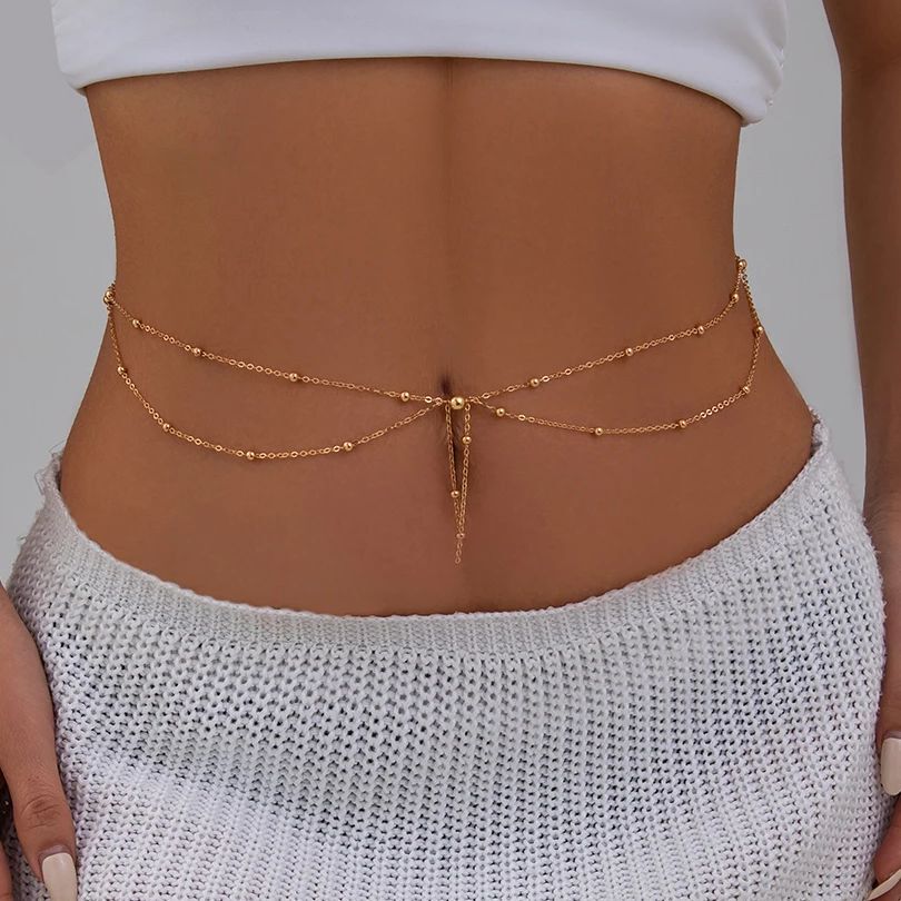 KunJoe, cadena de cuentas fina - Body Jewelry In Bulk reseña y precio