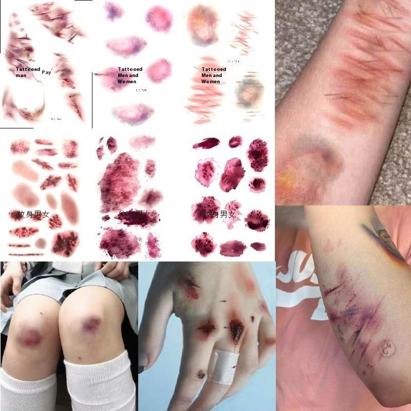 4 hojas de tatuajes temporales - Body Jewelry Tattoo reseña y precio