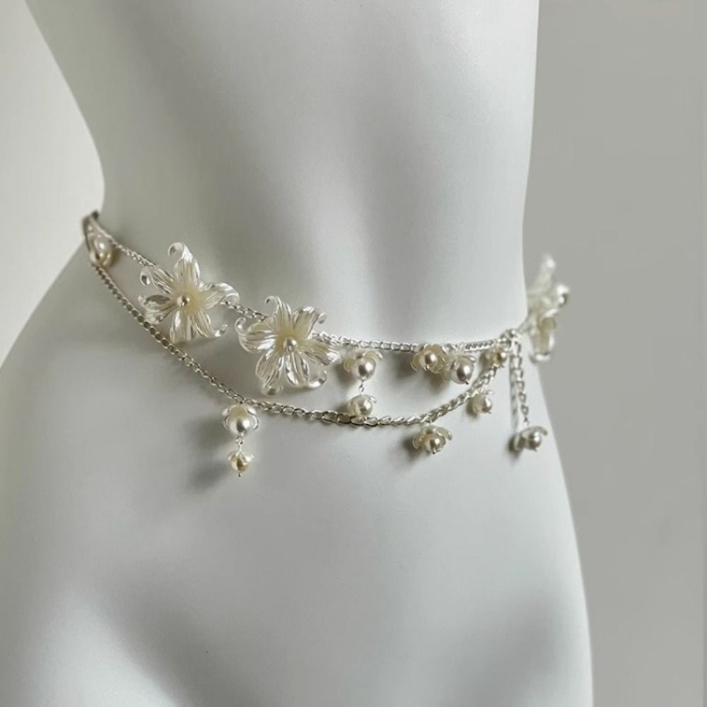 Cadenas de cintura con perlas  - Body Jewelry In Bulk reseña y precio