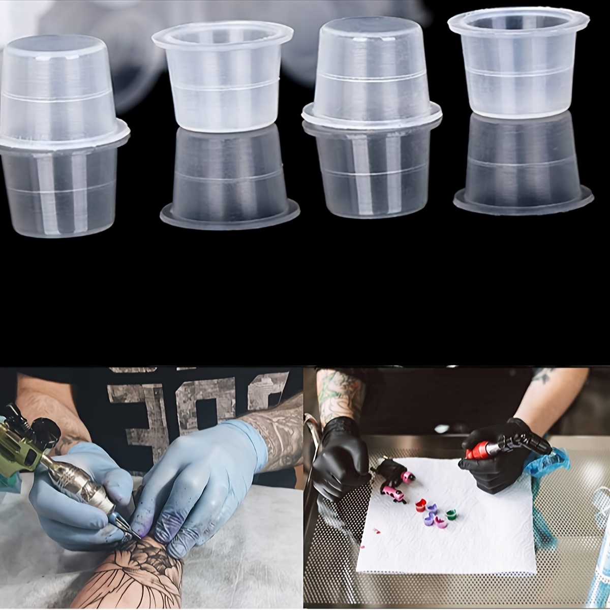 100/1000 Uds tatuaje grande me - Body Jewelry Tattoo reseña y precio